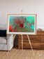Shifting Dunes, The Syrian Desert Framed & Mounted Print