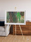 Channel Lines, Barreal Blanco Framed & Mounted Print