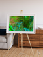 Linear Dunes, Florida Everglades Framed & Mounted Print