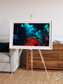 Island Sanctuary, Ghostly Grease Ice Framed & Mounted Print