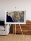 Fire Fields, Harrat Al Birk Framed & Mounted Print