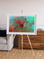 Shifting Dunes, The Syrian Desert Framed & Mounted Print