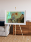 Atmospheric Patterns, Von Karman Vortices Framed & Mounted Print