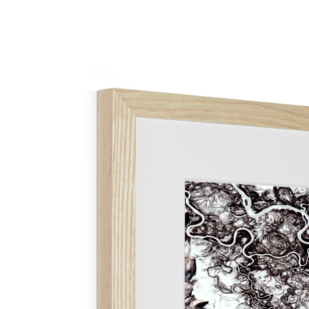 River Threads, Mayn River Framed & Mounted Print
