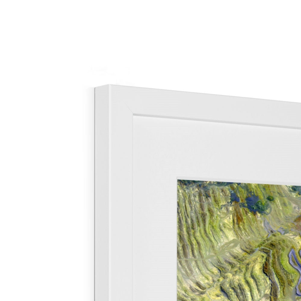 Shifting Dunes, Ugab River Framed & Mounted Print