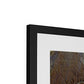 Windwritten Dunes, Brandberg Massif Framed & Mounted Print