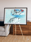 River of Ice, Byrd Glacier Framed & Mounted Print