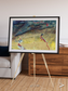 Crimson Veins, Atlas Mountains Framed & Mounted Print