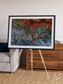 Geometric Fields, Eastern Kazakhstan Framed & Mounted Print