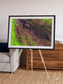 Channel Lines, Demini River Framed & Mounted Print