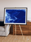Wind Signatures, Ice Stars Framed & Mounted Print