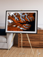 Striped Coast, Eyjafjörður Framed & Mounted Print