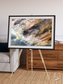 Lava Lines, Impact Framed & Mounted Print