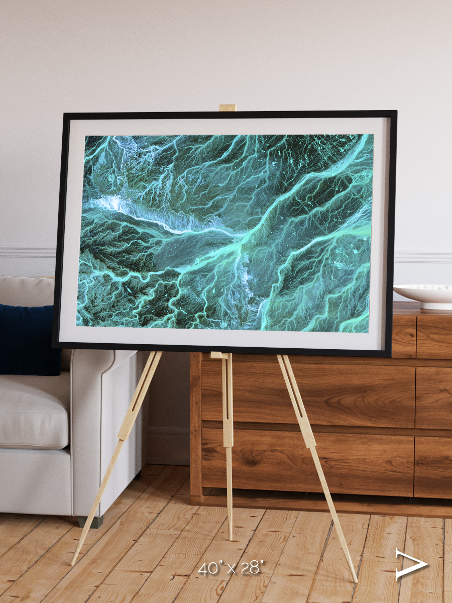 Waterways, Jordan Framed & Mounted Print