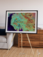 Polar Flow, Lake District Framed & Mounted Print