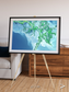 Arid Mosaic, Mississippi River Delta Framed & Mounted Print