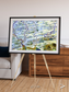 Islands in Blue, Niger River Framed & Mounted Print