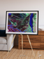 Braided Delta, Parana River Delta Framed & Mounted Print