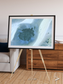 Shifting Dunes, Sahara Desert Framed & Mounted Print