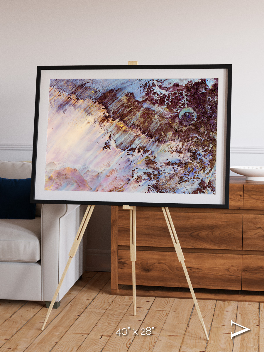Storm and Stillness, Gweni-Fada Framed & Mounted Print