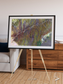 Shifting Dunes, Ugab River Framed & Mounted Print
