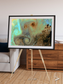 Atmospheric Patterns, Von Karman Vortices Framed & Mounted Print