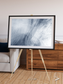 Wind Signatures, Whirlpool Cloud Framed & Mounted Print