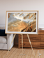 Etched Sands, Algerian Sahara Framed & Mounted Print