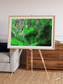 Ribbon River, Araca River Framed & Mounted Print