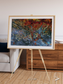 Geometric Fields, Eastern Kazakhstan Framed & Mounted Print