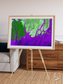 Delta Mosaic, Ganges River Delta Framed & Mounted Print