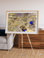 Salt Mirror, Great Salt Desert Framed & Mounted Print