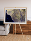 Fire Fields, Harrat Al Birk Framed & Mounted Print