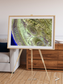 Channel Lines, Konari Iran Framed & Mounted Print