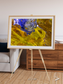Saline Patterns, Lake Disappointment Framed & Mounted Print