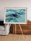 Ice River, Lambert Glacier Framed & Mounted Print