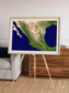 Windwritten Sands, Mexico and Central America Framed & Mounted Print