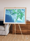Arid Mosaic, Mississippi River Delta Framed & Mounted Print