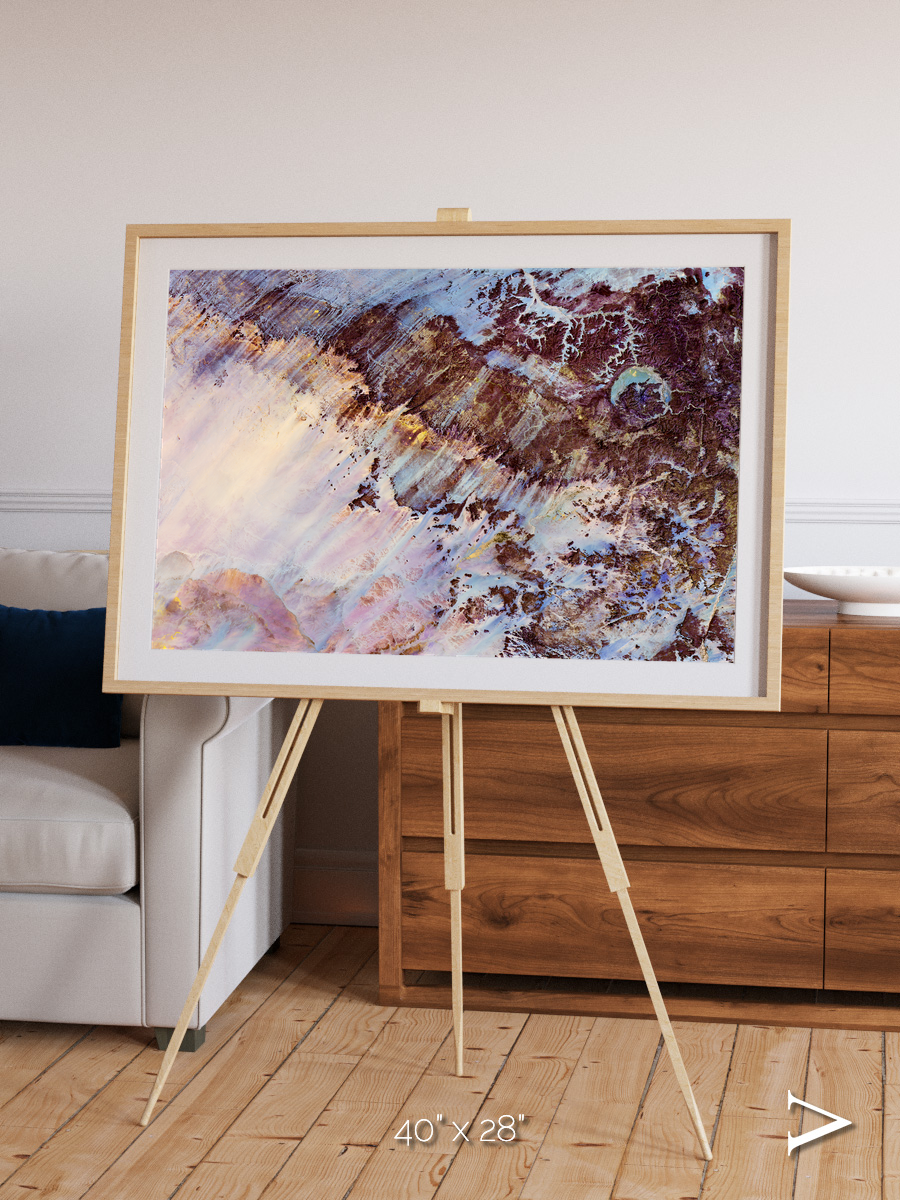 Storm and Stillness, Gweni-Fada Framed & Mounted Print