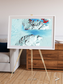 River of Ice, Byrd Glacier Framed & Mounted Print