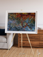 Geometric Fields, Eastern Kazakhstan Framed & Mounted Print