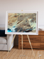 Saline Patterns, Dasht-e Kevir Framed & Mounted Print