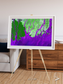 Delta Mosaic, Ganges River Delta Framed & Mounted Print