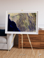 Fire Fields, Harrat Al Birk Framed & Mounted Print