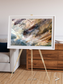 Lava Lines, Impact Framed & Mounted Print