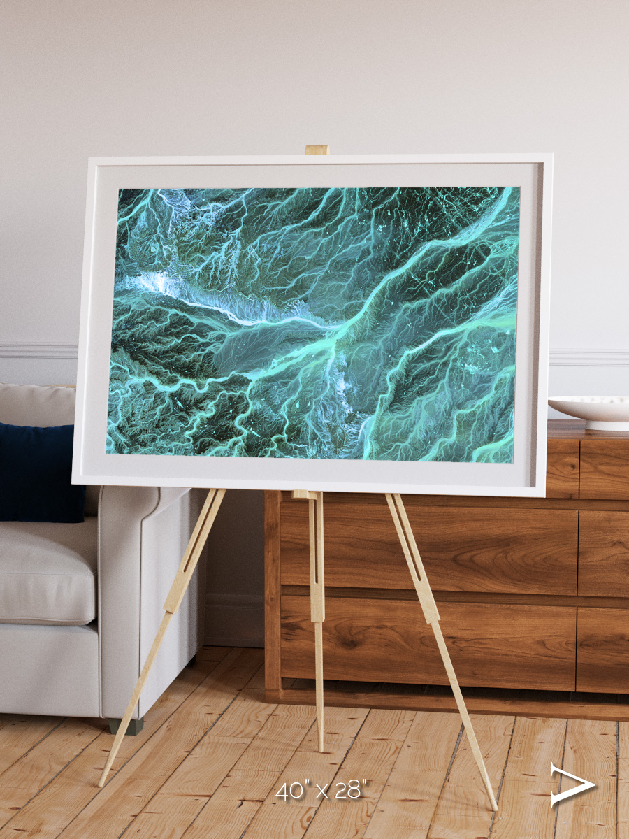 Waterways, Jordan Framed & Mounted Print