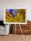 Saline Patterns, Lake Disappointment Framed & Mounted Print