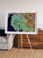 Polar Flow, Lake District Framed & Mounted Print