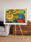 Salt and Storm, Dasht-e Kavir Framed & Mounted Print