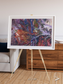 Geologic Tapestry, Asharah Fault Zone Framed & Mounted Print
